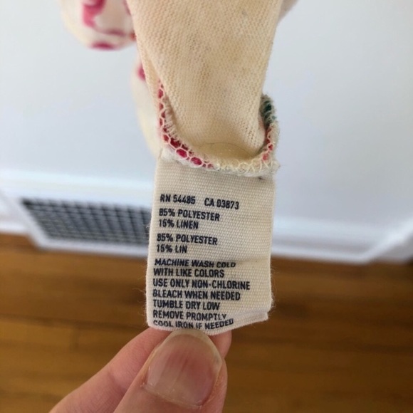 AEO Floral Ruffle Tank - Picture 5 of 5